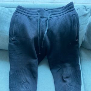 Helmut lang black sweat pants sized medium